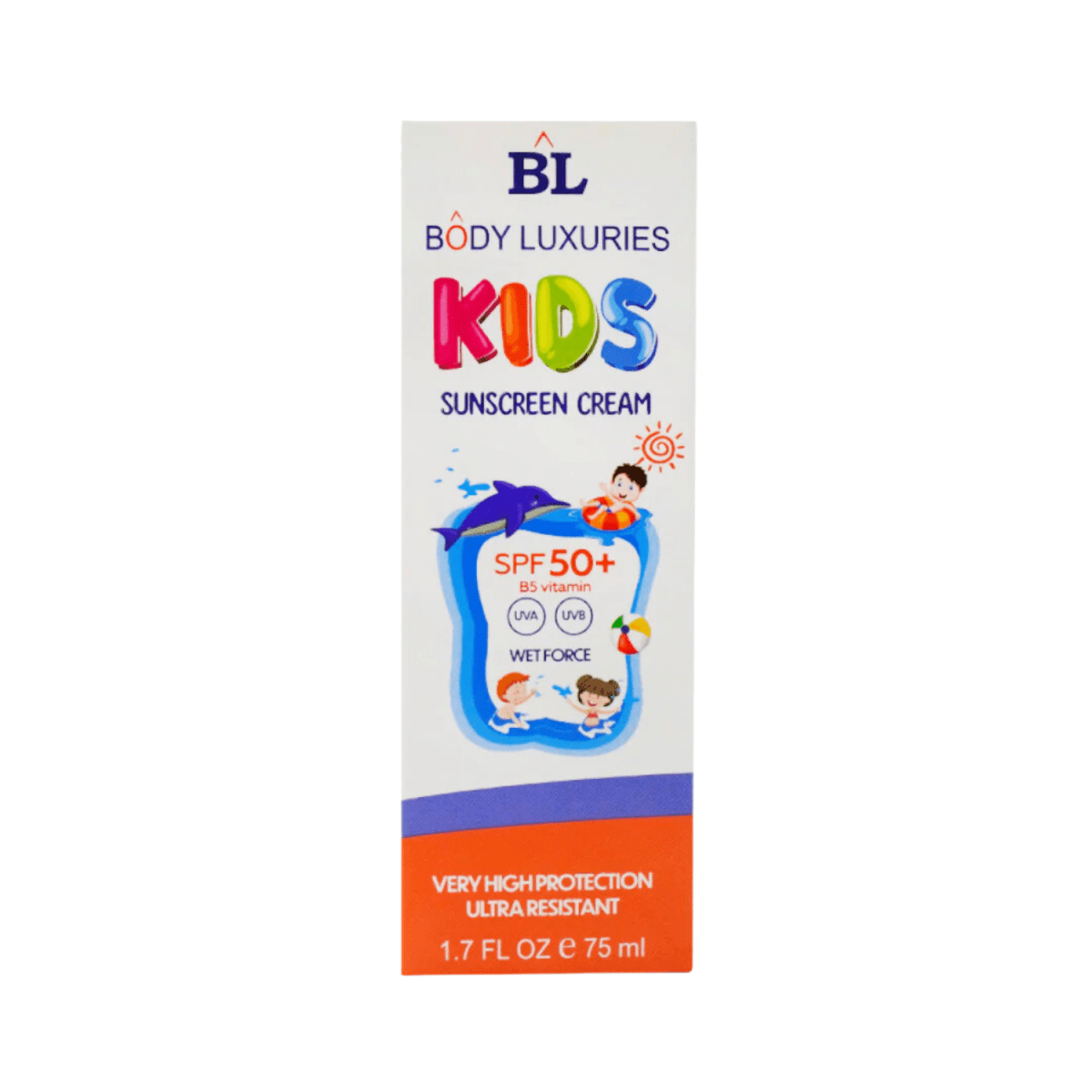 Body Luxuries Kids Sun Screen Spf-50+ 75ml - Gift Point