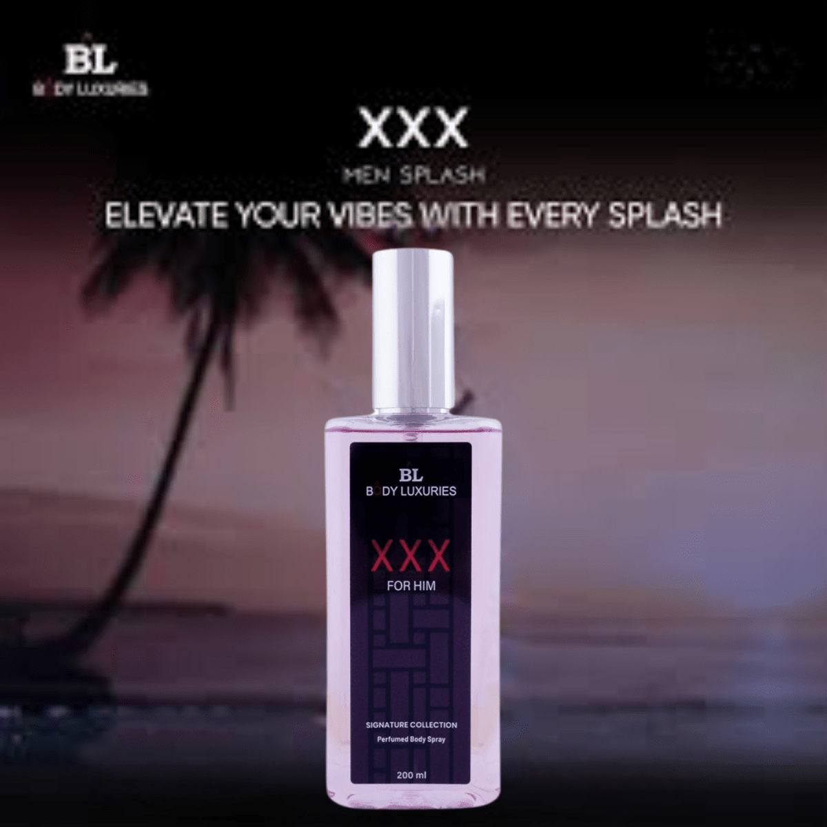 Body Luxuries XXX Body Spray 200ml - Gift Point