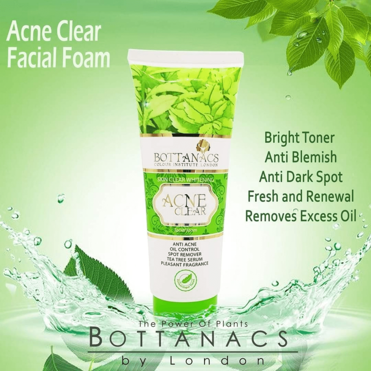 Bottanacs Acne Clear Face Wash 120g - Gift Point