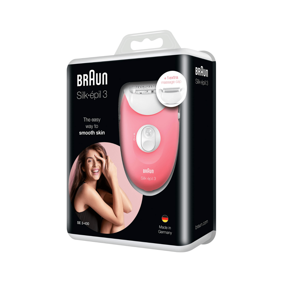 Braun Silk Epil Soft Perfection Epilator Se 3-430 - Gift Point
