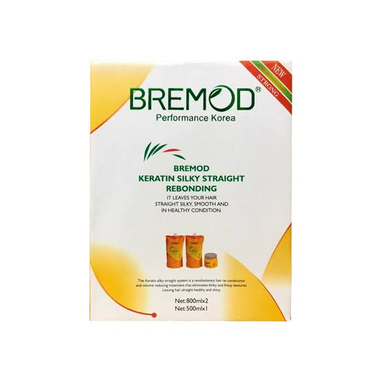 Bremod Keratin Rebonding Kit 800ml - Gift Point