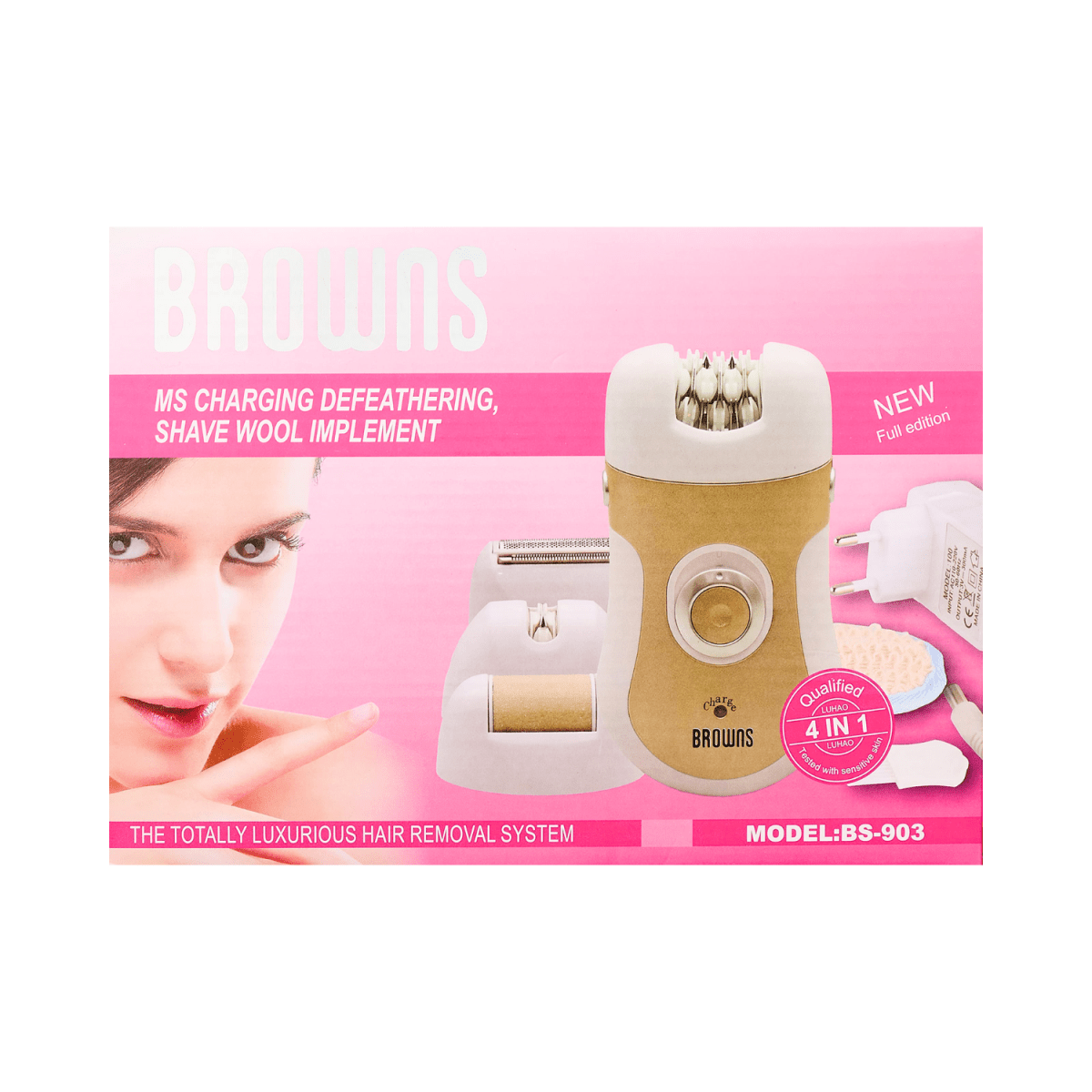 Browns 4 in 1 Epilator Bs-903 - Gift Point
