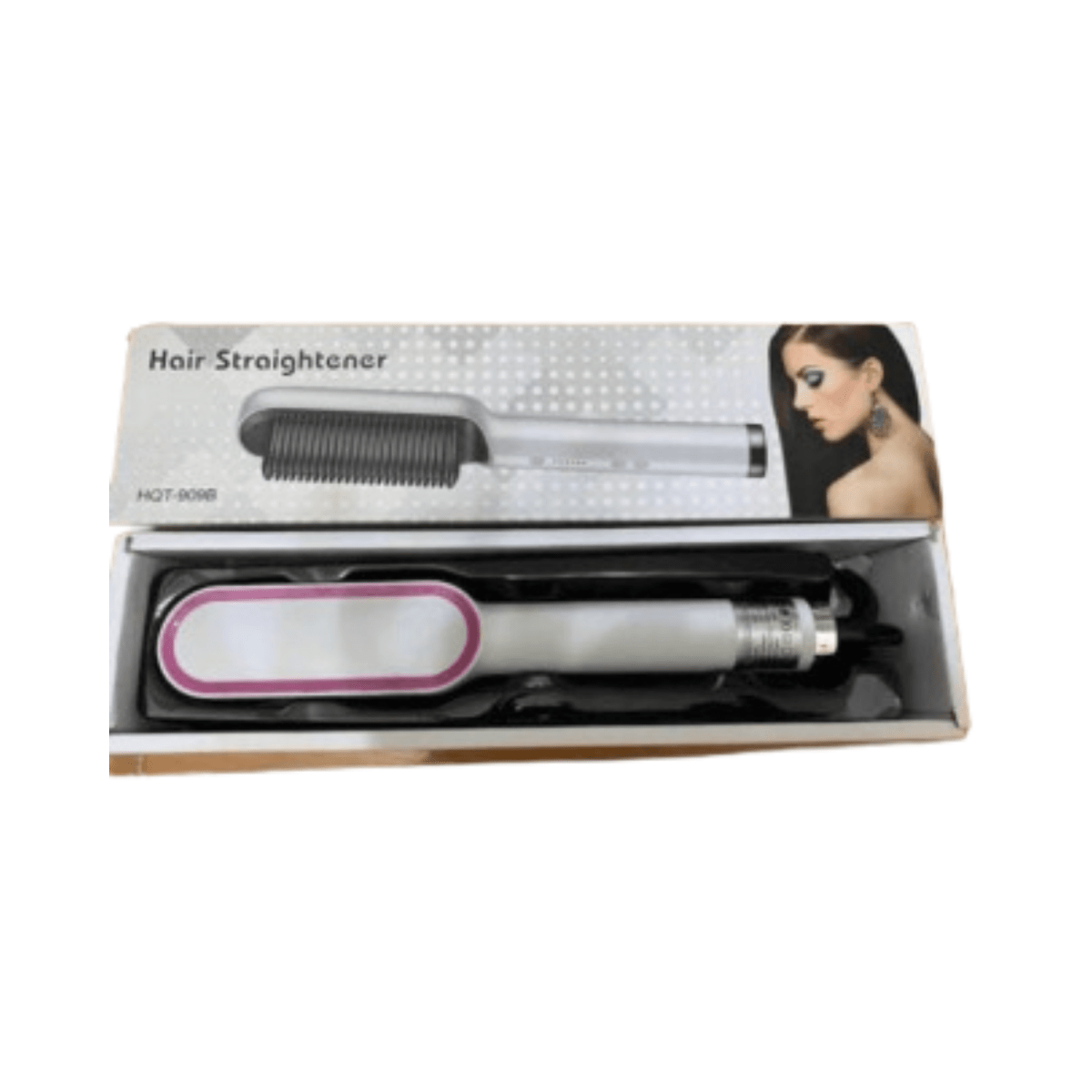 Brush Hair Straightener HQT 909B - Gift Point