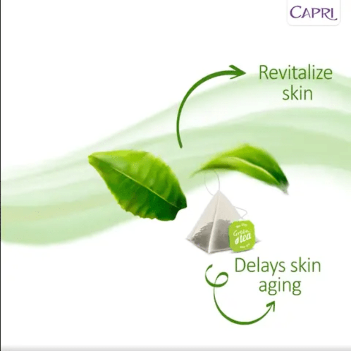 Capri Purifying Green Tea Soap 3 in 1, 120g - Gift Point