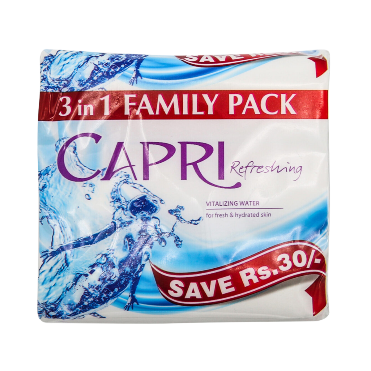 Capri Vitalizing Water Soap 3 in 1, 120g - Gift Point
