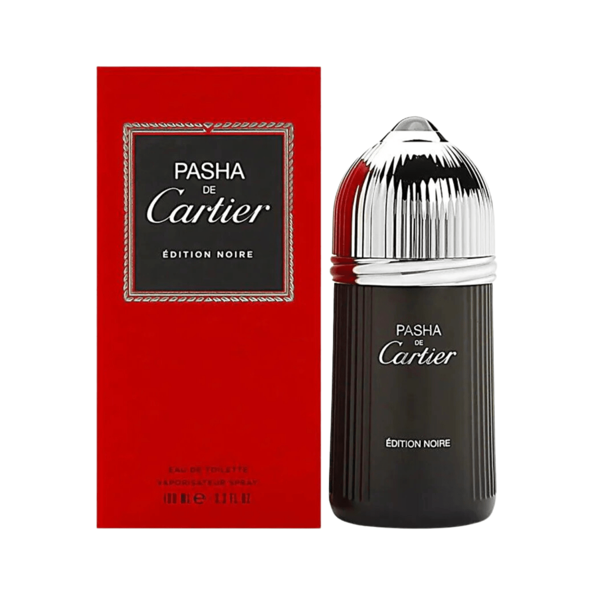 Cartier Pasha De Cartier Edition Noire EDT Perfume For Men 100ml - Gift Point