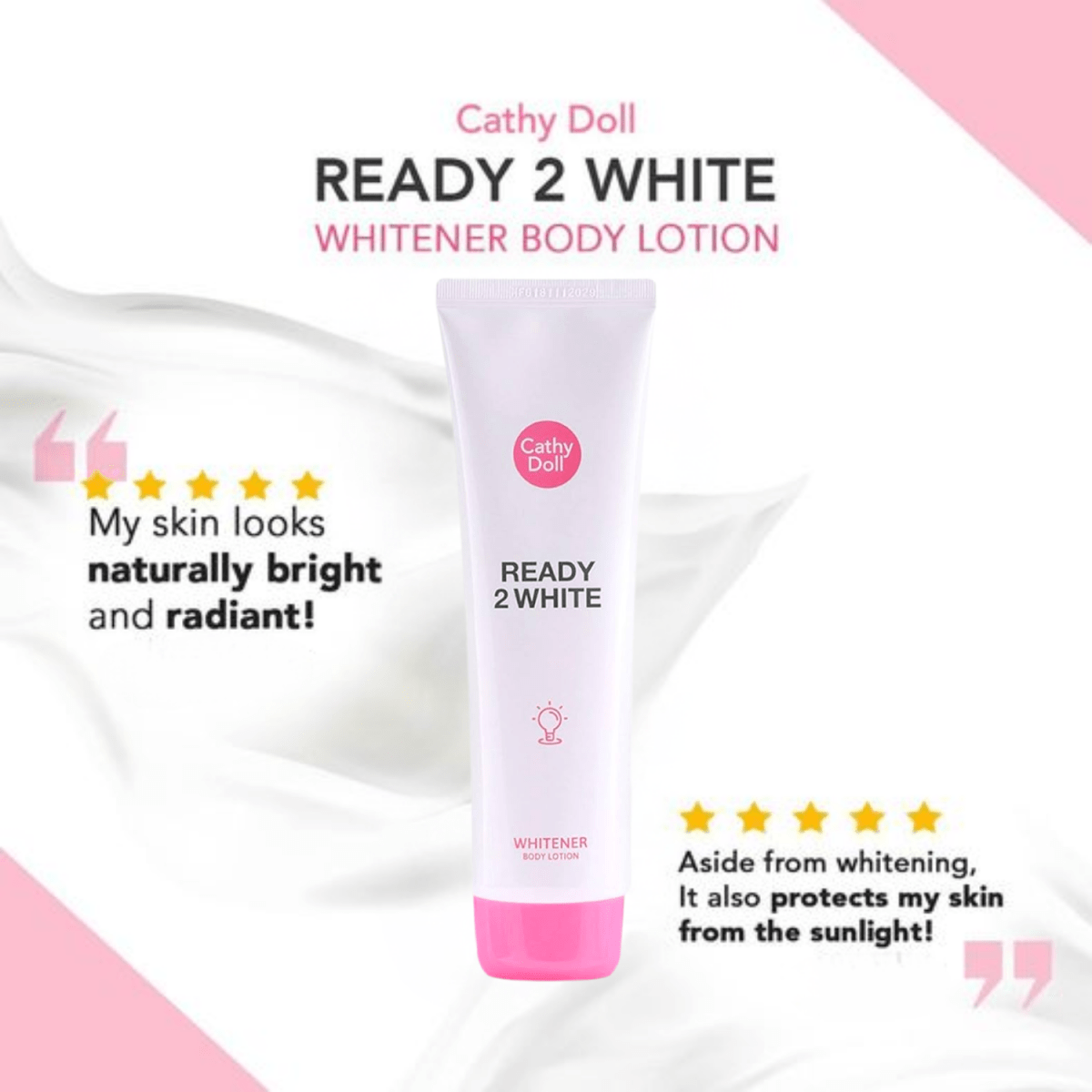 Cathy Doll Ready 2 Whitening Body Lotion 150ml - Gift Point