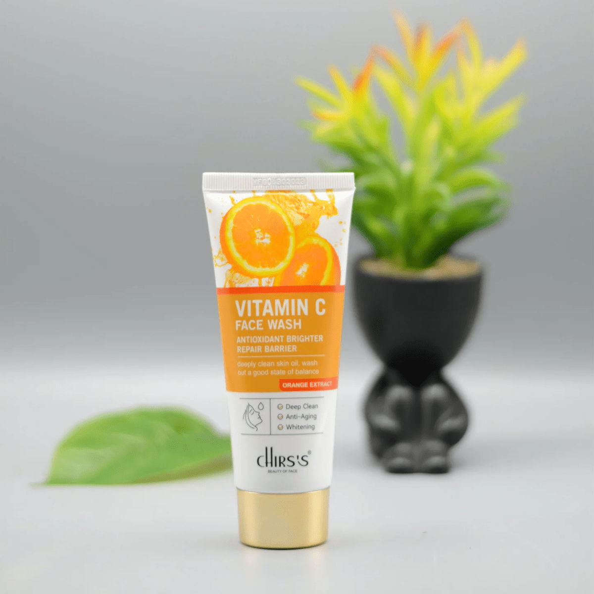 Chirs's Vitamin C Face Wash Antioxidant Brighter Repair Barrier 100g - Gift Point