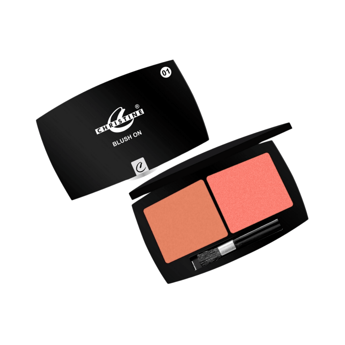 Christine Blush On 2 in 1 Kit 01 - Gift Point