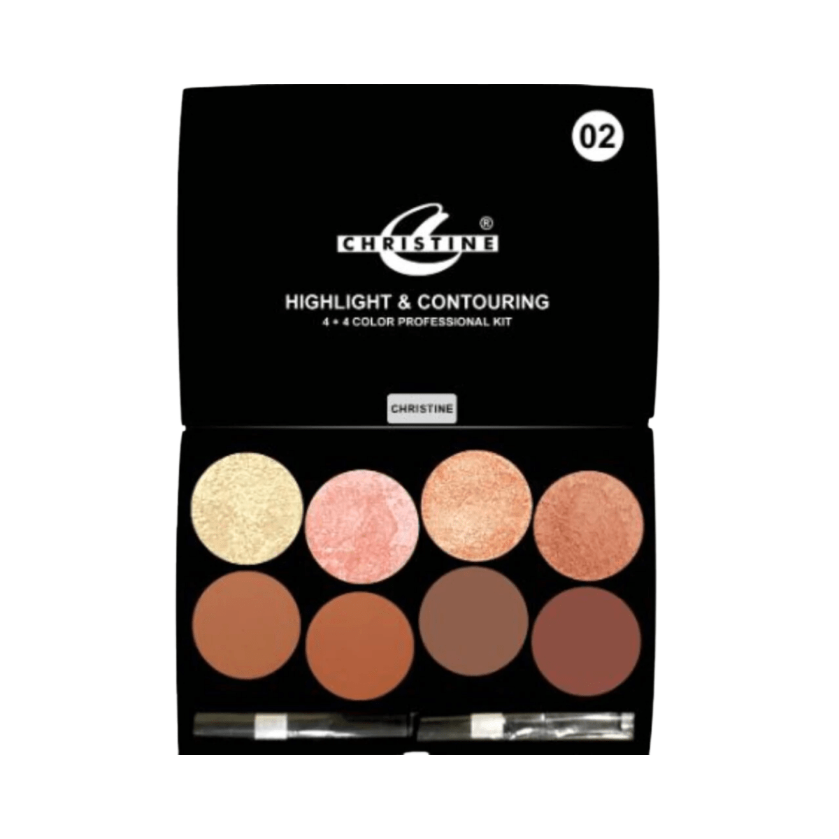 Christine Highlight & Contouring 4+4 Kit - Gift Point