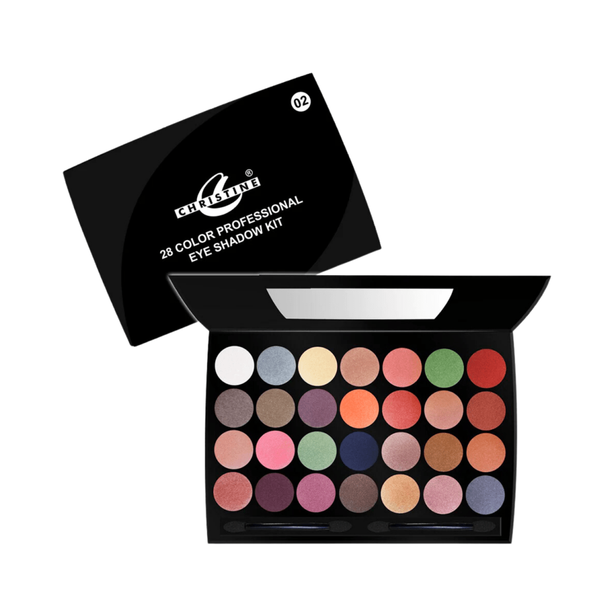 Christine Professional Eye Shade 28 Colors Kit 02 - Gift Point