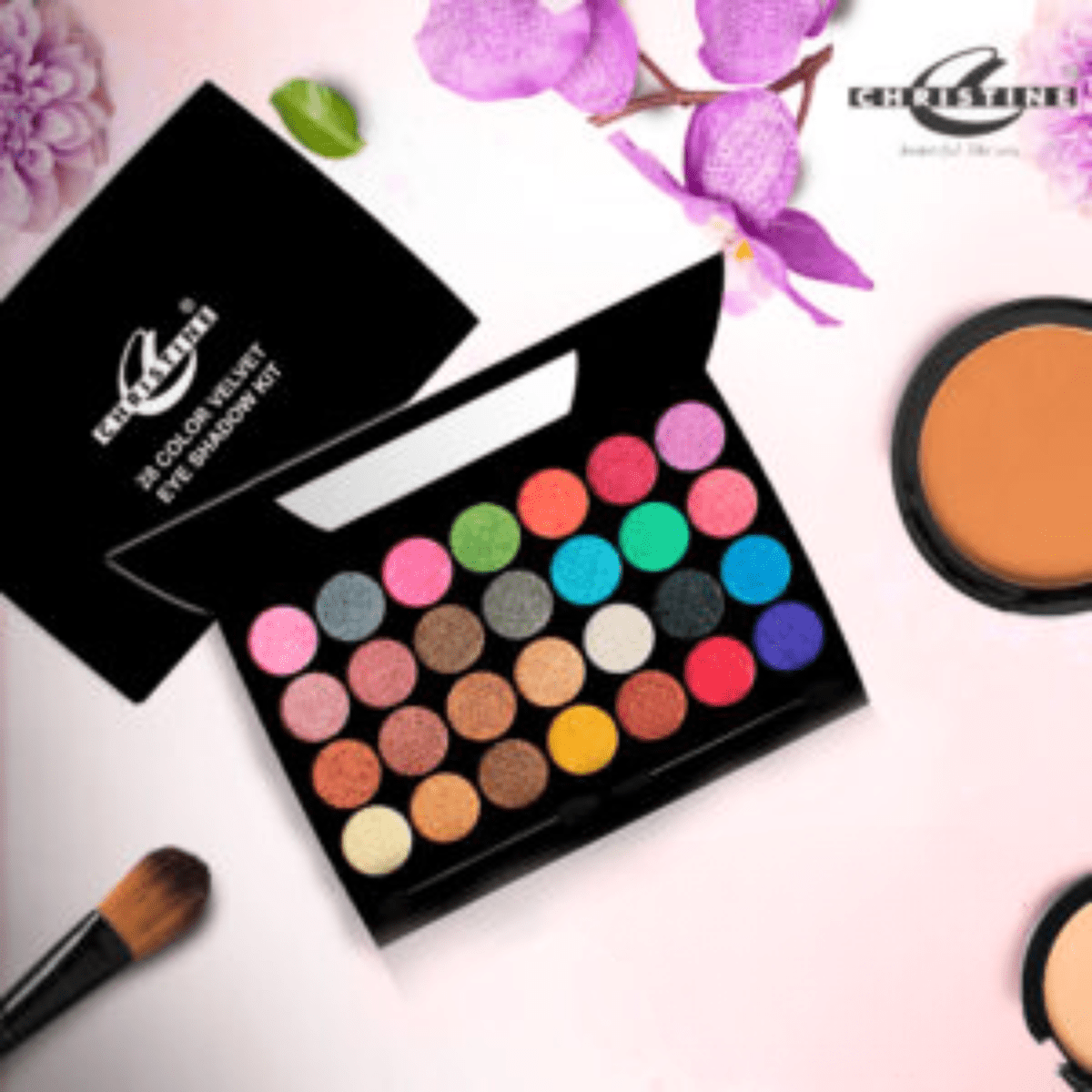 Christine Professional Eye Shade 28 Colors Kit - Gift Point
