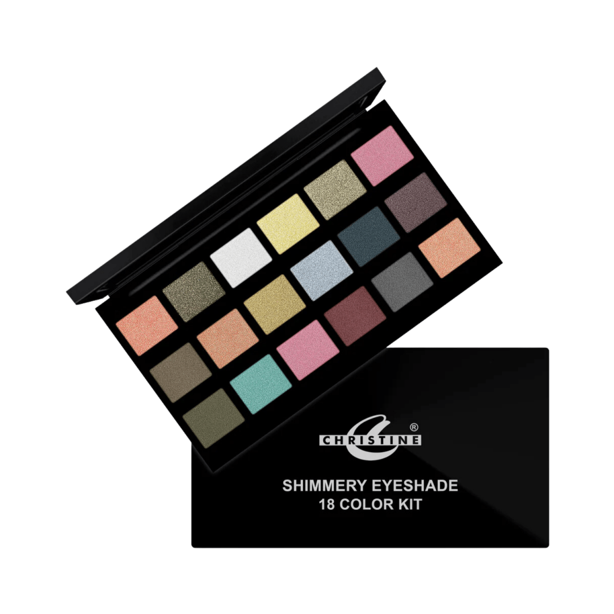Christine Shimmery Eye Shade 18 Color Kit - Gift Point