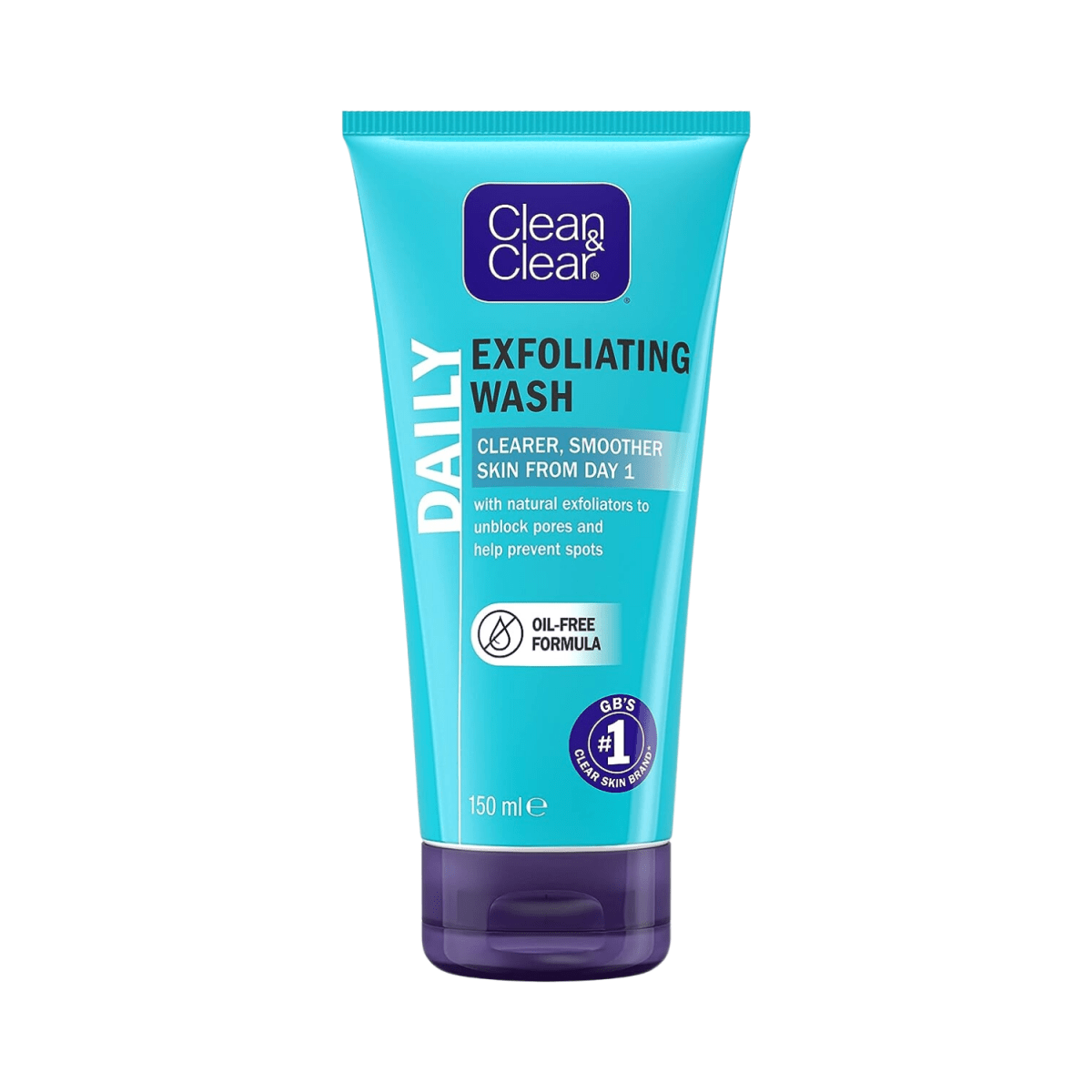 Clean & Clear Exfoliating Daily Wash, Oil Free, 150ml - Gift Point