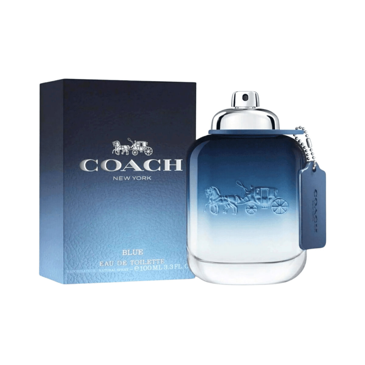 Coach New York Blue Eau De Toilette For Men Perfume 100ml - Gift Point