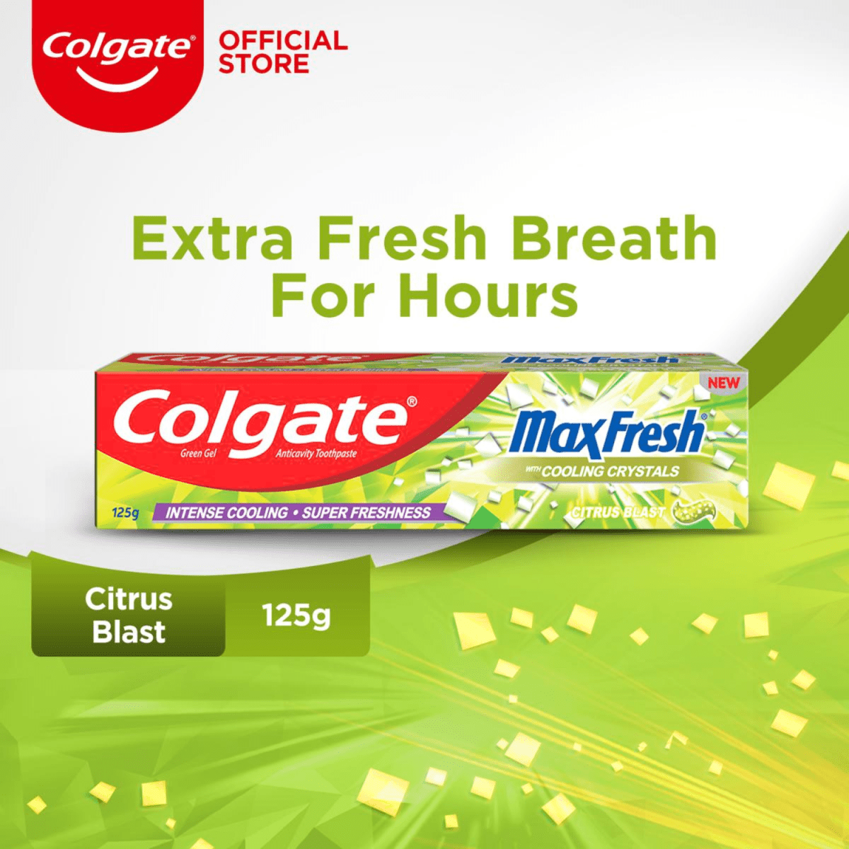 Colgate MaxFresh Citrus Blast Toothpaste 125g - Gift Point