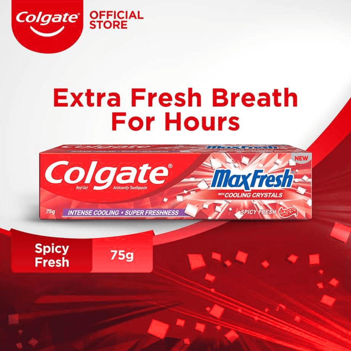 Colgate MaxFresh Spicy Fresh Toothpaste 75g - Gift Point