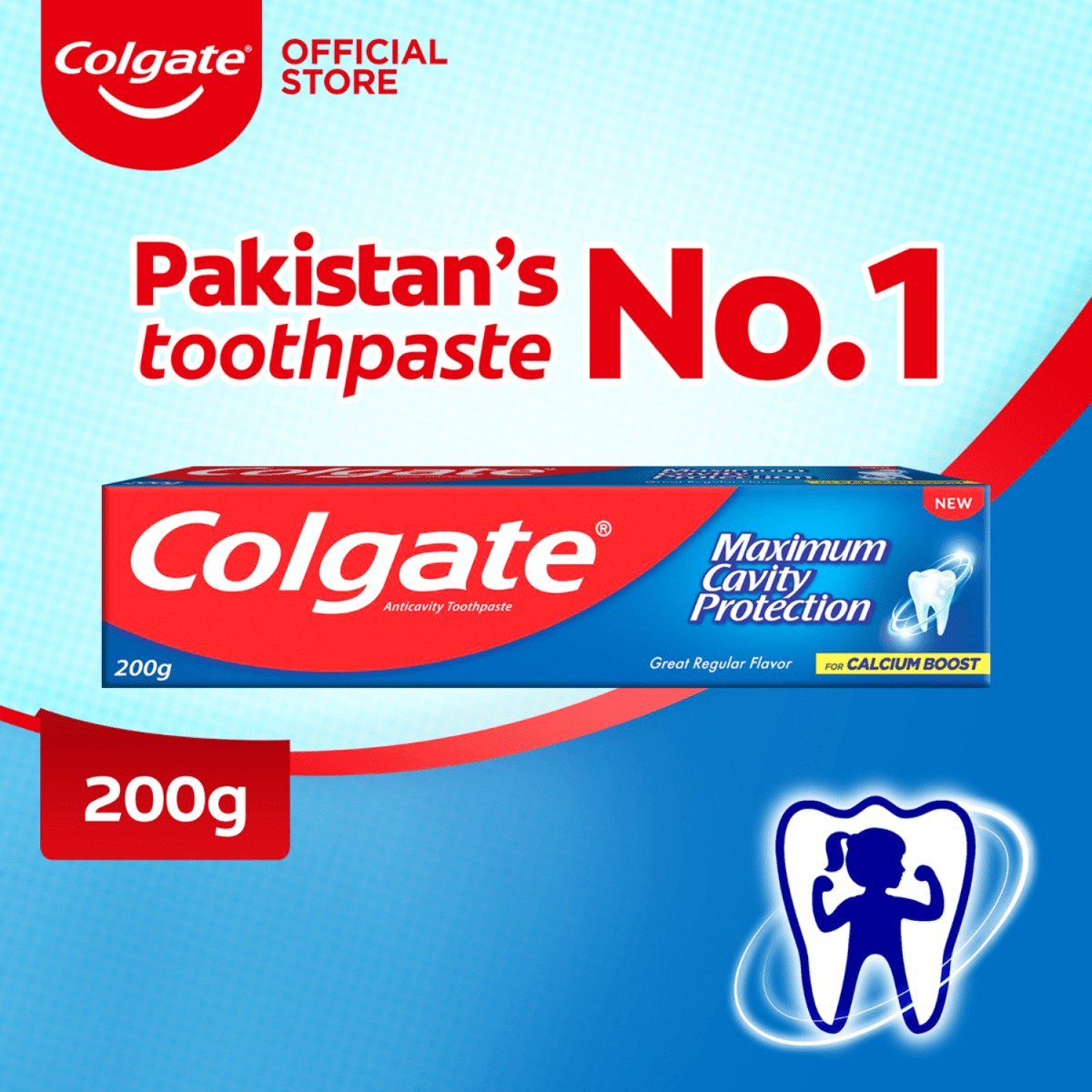 Colgate Maximum Cavity Protection Toothpaste 200g - Gift Point