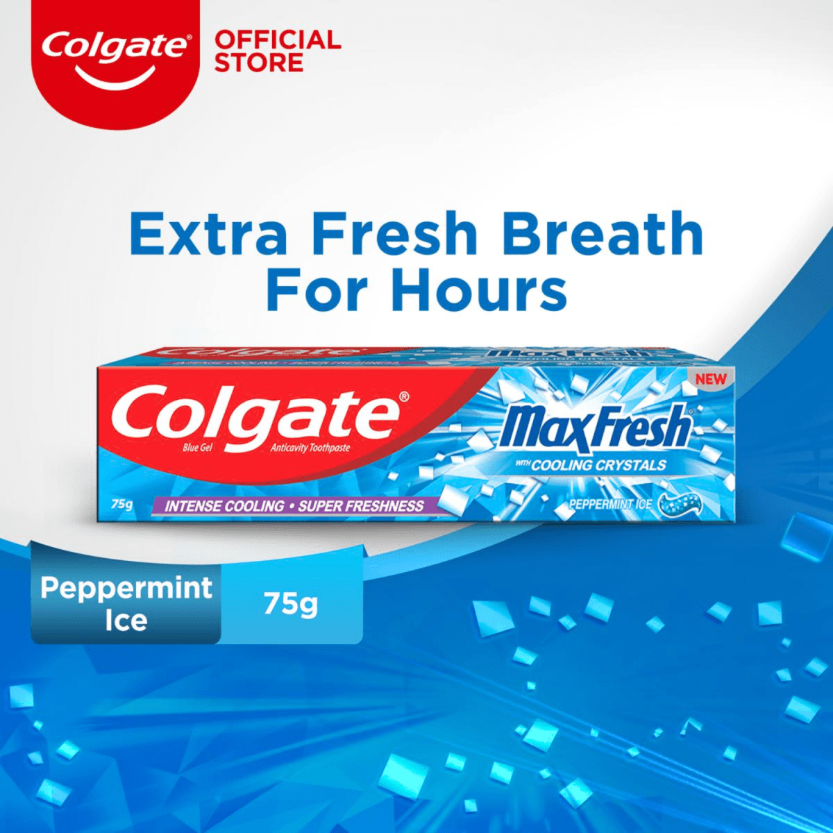 Colgate ToothPaste Max Fresh Peppermint Ice 75g - Gift Point