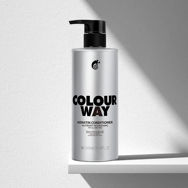 COLOURWAY Keratin Nutrient Nourishing Conditioner For All Hair Types 300ml - Gift Point