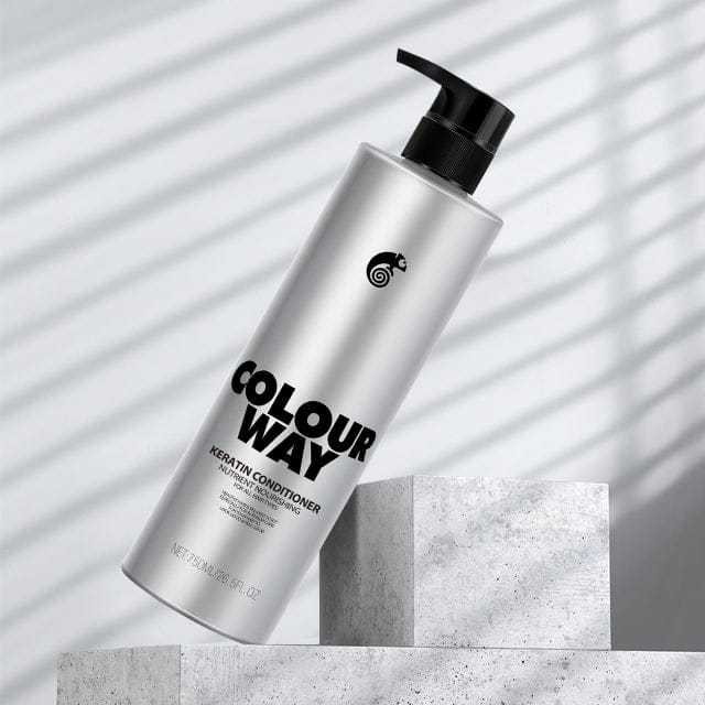 COLOURWAY Keratin Nutrient Nourishing Conditioner For All Hair Types 300ml - Gift Point