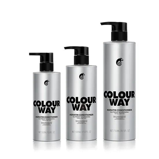 COLOURWAY Keratin Nutrient Nourishing Conditioner For All Hair Types 300ml - Gift Point
