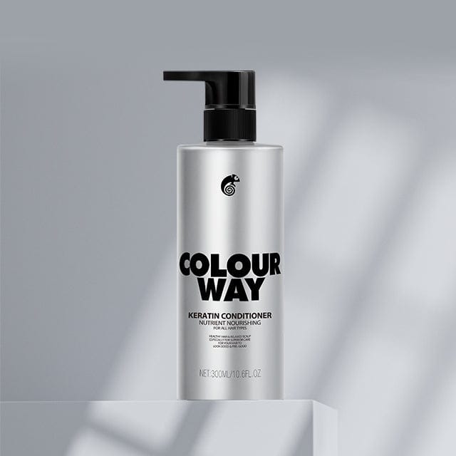 COLOURWAY Keratin Nutrient Nourishing Conditioner For All Hair Types 300ml - Gift Point