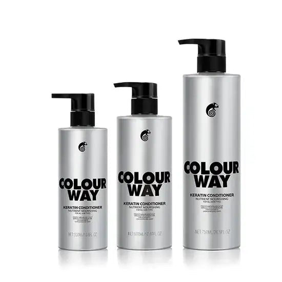 COLOURWAY Keratin Nutrient Nourishing Conditioner For All Hair Types 500ml - Gift Point