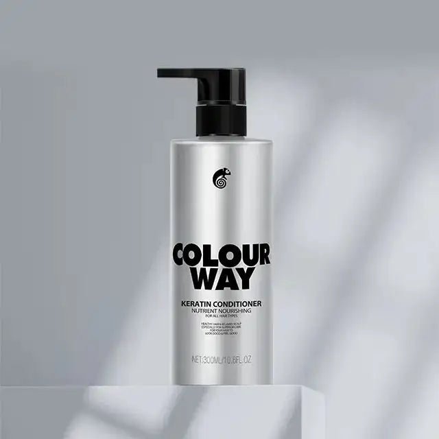COLOURWAY Keratin Nutrient Nourishing Conditioner For All Hair Types 500ml - Gift Point