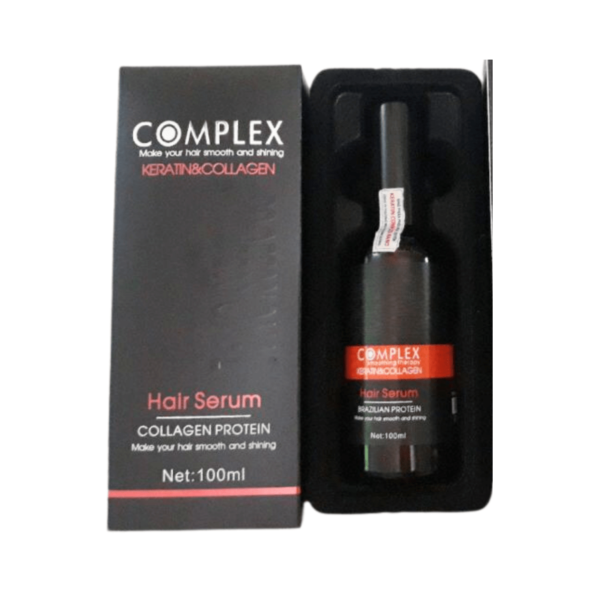Complex Keratin And Collagen Hair Serum 100ml - Gift Point