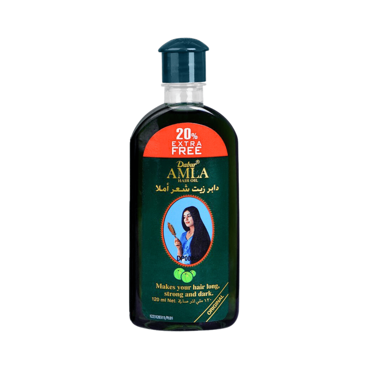 Dabur Amla Hair Oil 20% Extra Free 120ml - Gift Point