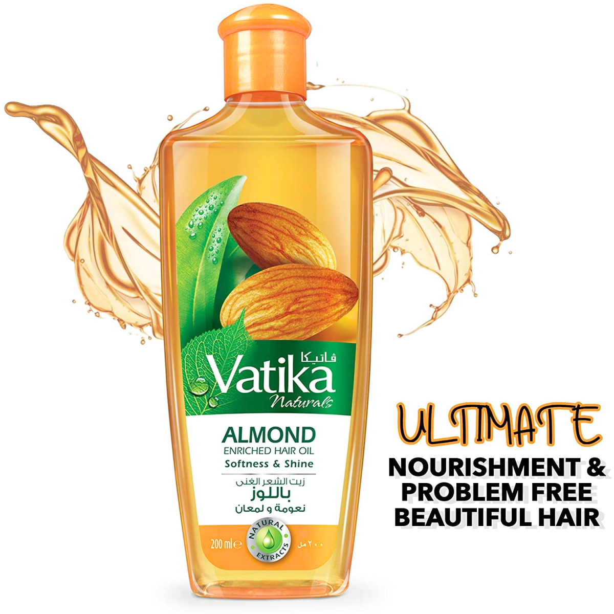 Dabur Vatika Almond Enriched Hair Oil 100ml - Gift Point