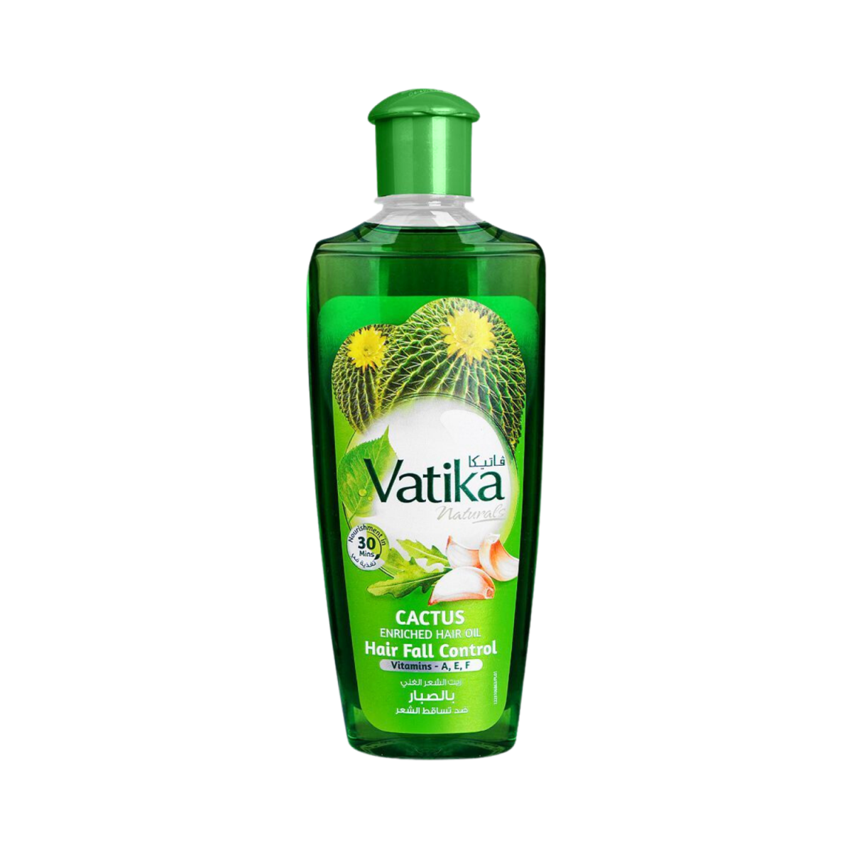 Dabur Vatika Naturals Hair Fall Control Cactus Enriched Hair Oil PK 200ml - Gift Point