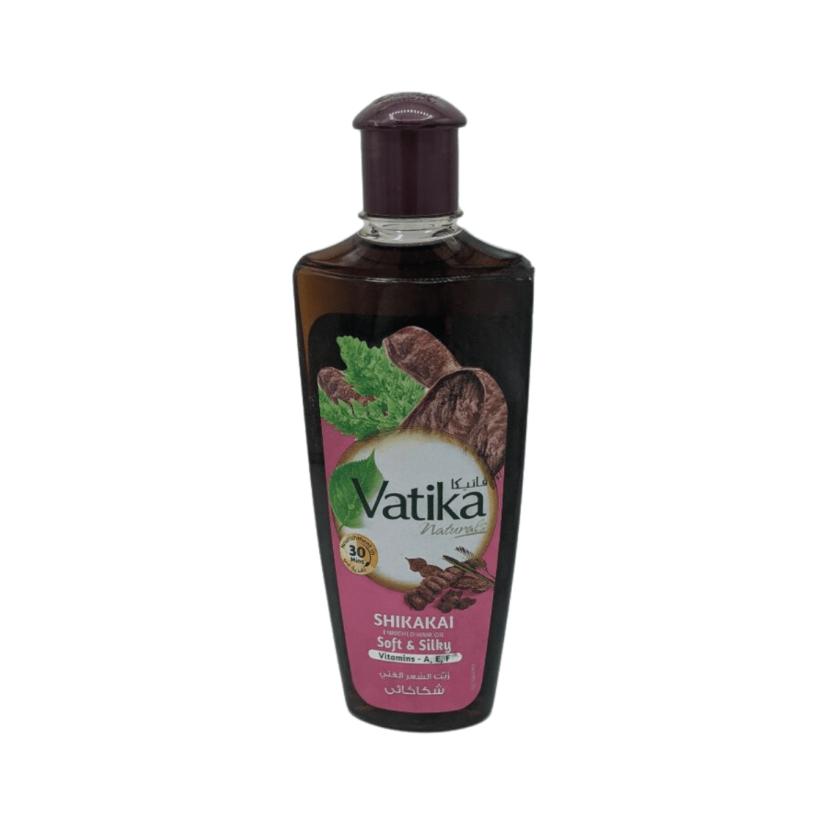 Dabur Vatika Naturals Shikakai Enriched Hair Oil Soft & Silky 200ml - Gift Point