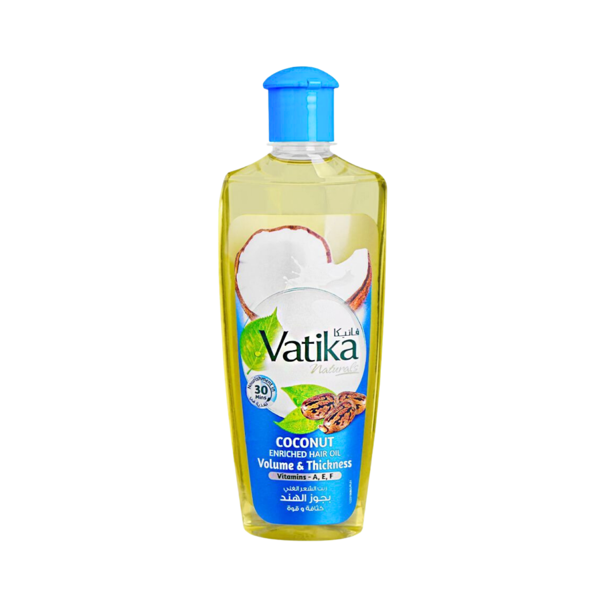 Dabur Vatika Naturals Volume & Thickness Coconut Enriched Hair Oil 100ml - Gift Point