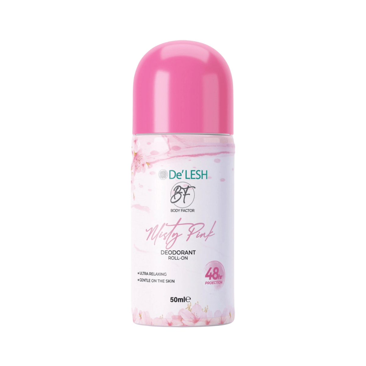 De'Lesh Body Factor Misty Pink Roll On 50ml - Gift Point