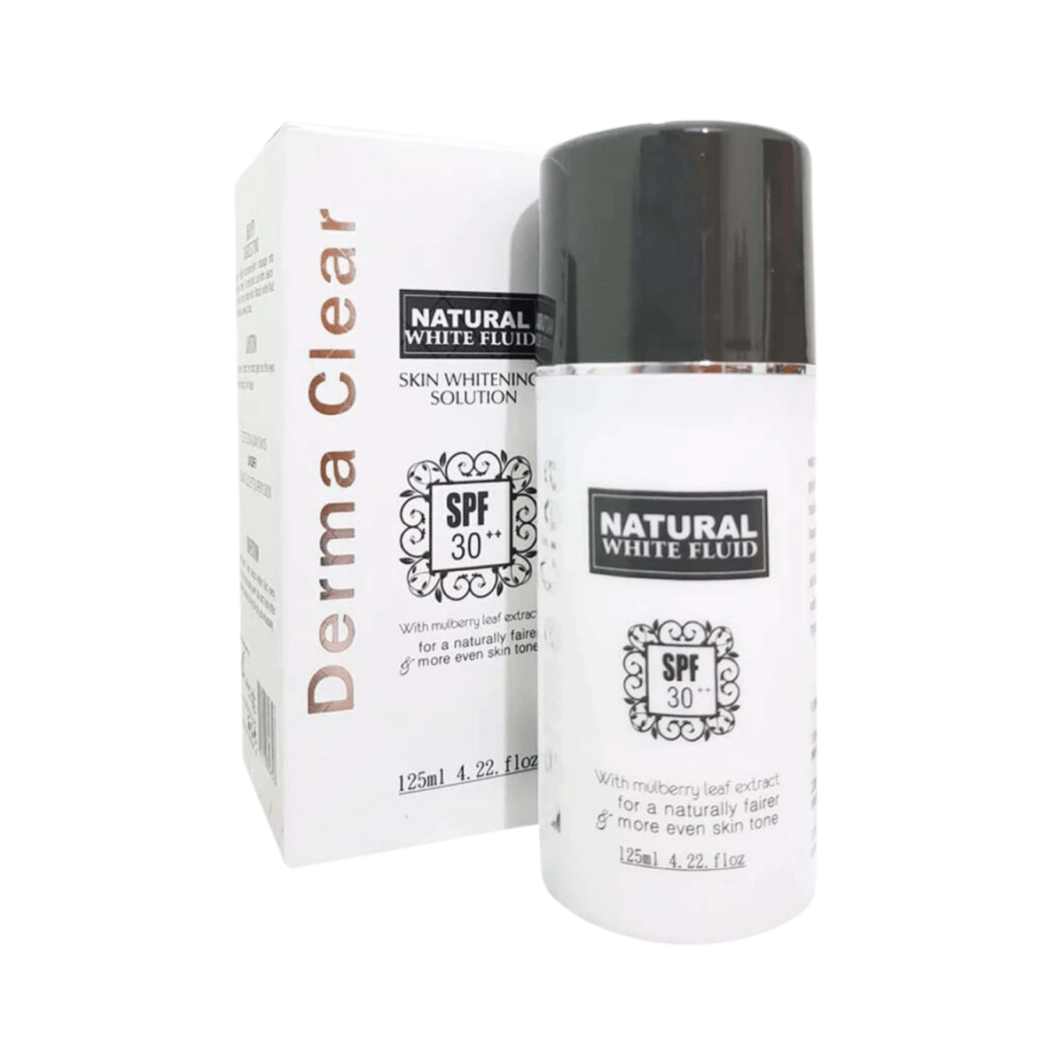 Derma Clear Natural White Fluid SPF 30 125ml - Gift Point