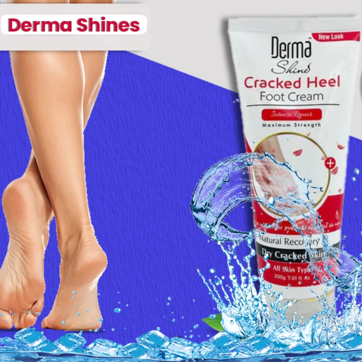 Derma Shine Cracked Heel Foot Cream 200g - Gift Point