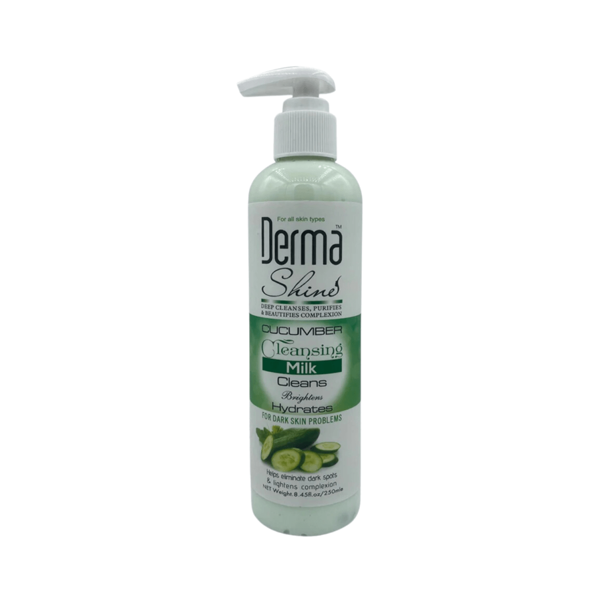 Derma Shine Cucumber Cleansing Milk 250ml - Gift Point