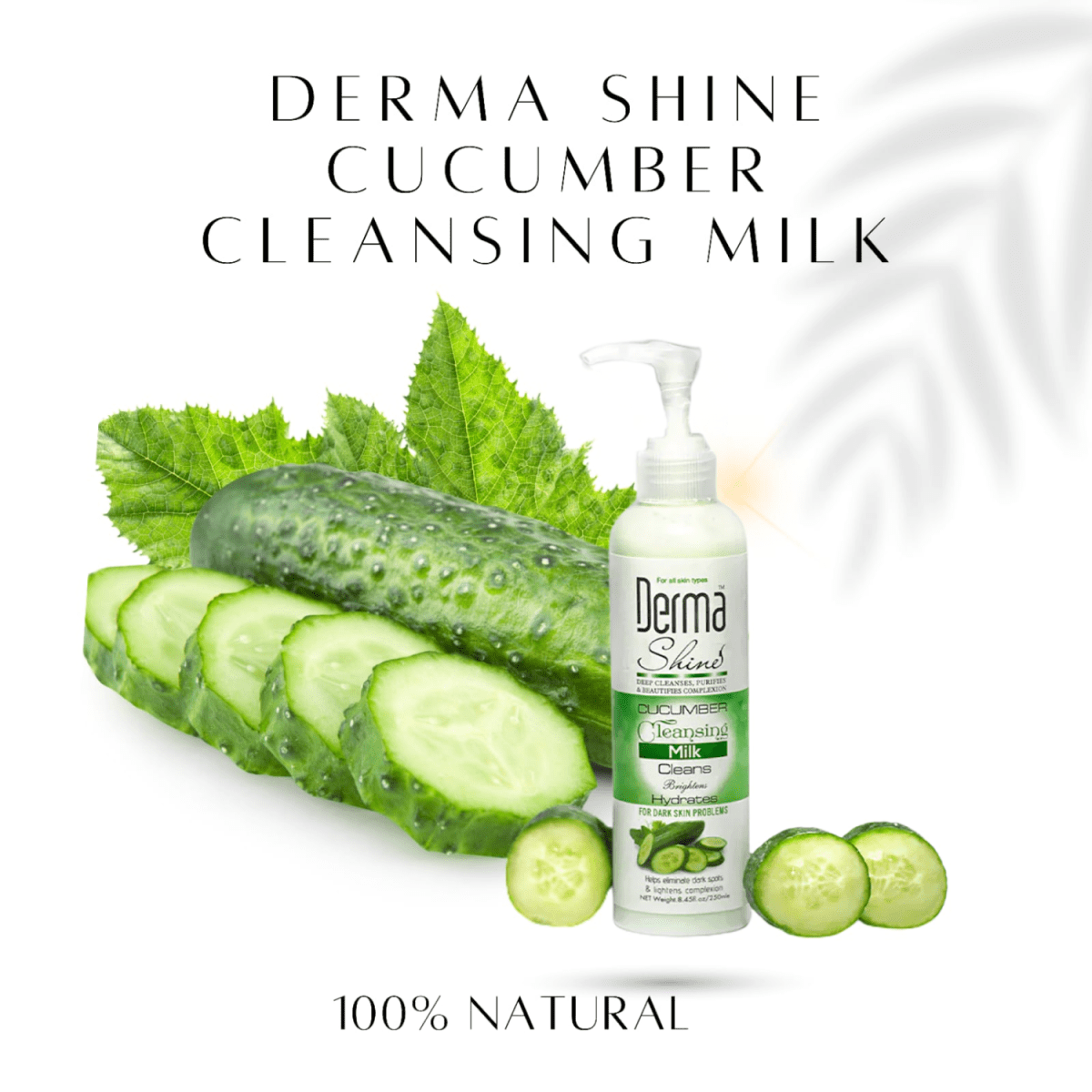 Derma Shine Cucumber Cleansing Milk 250ml - Gift Point