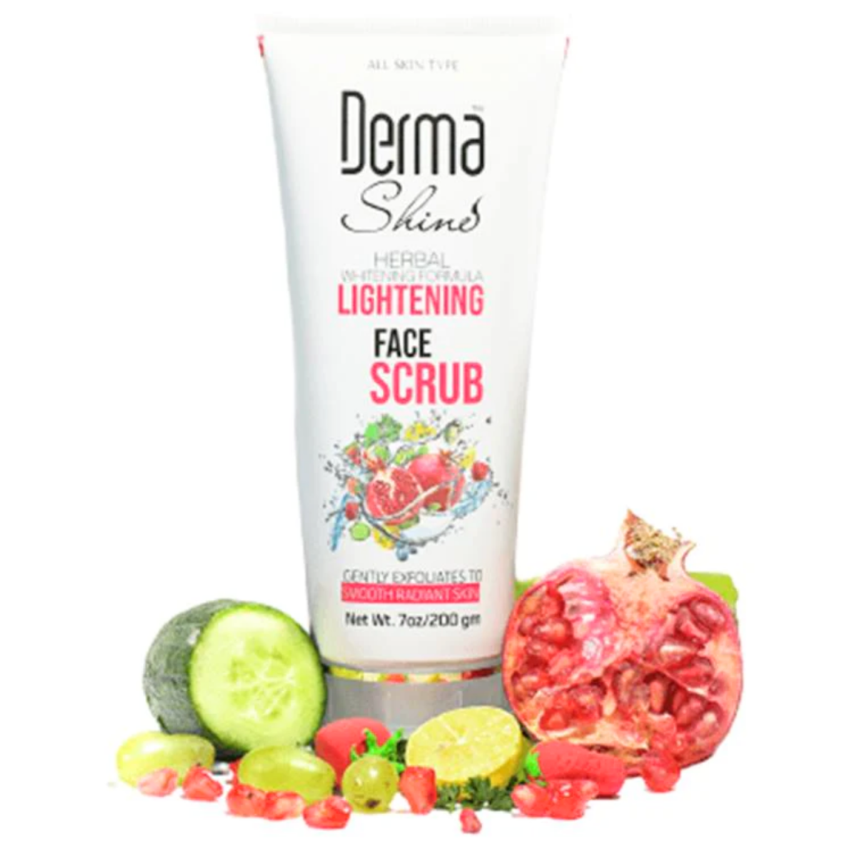 Derma Shine Lightening Face Scrub 200g - Gift Point