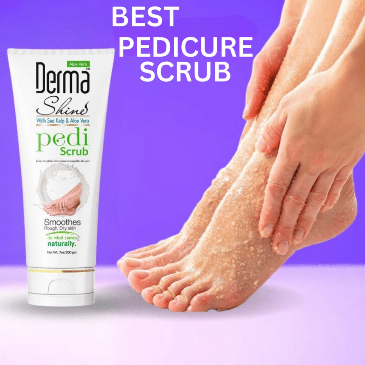 Derma Shine Pedicure Scrub 200g - Gift Point