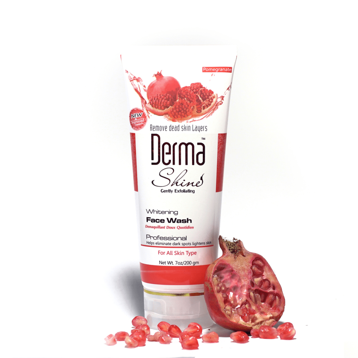 Derma Shine Pomegranate Face Wash 200g - Gift Point