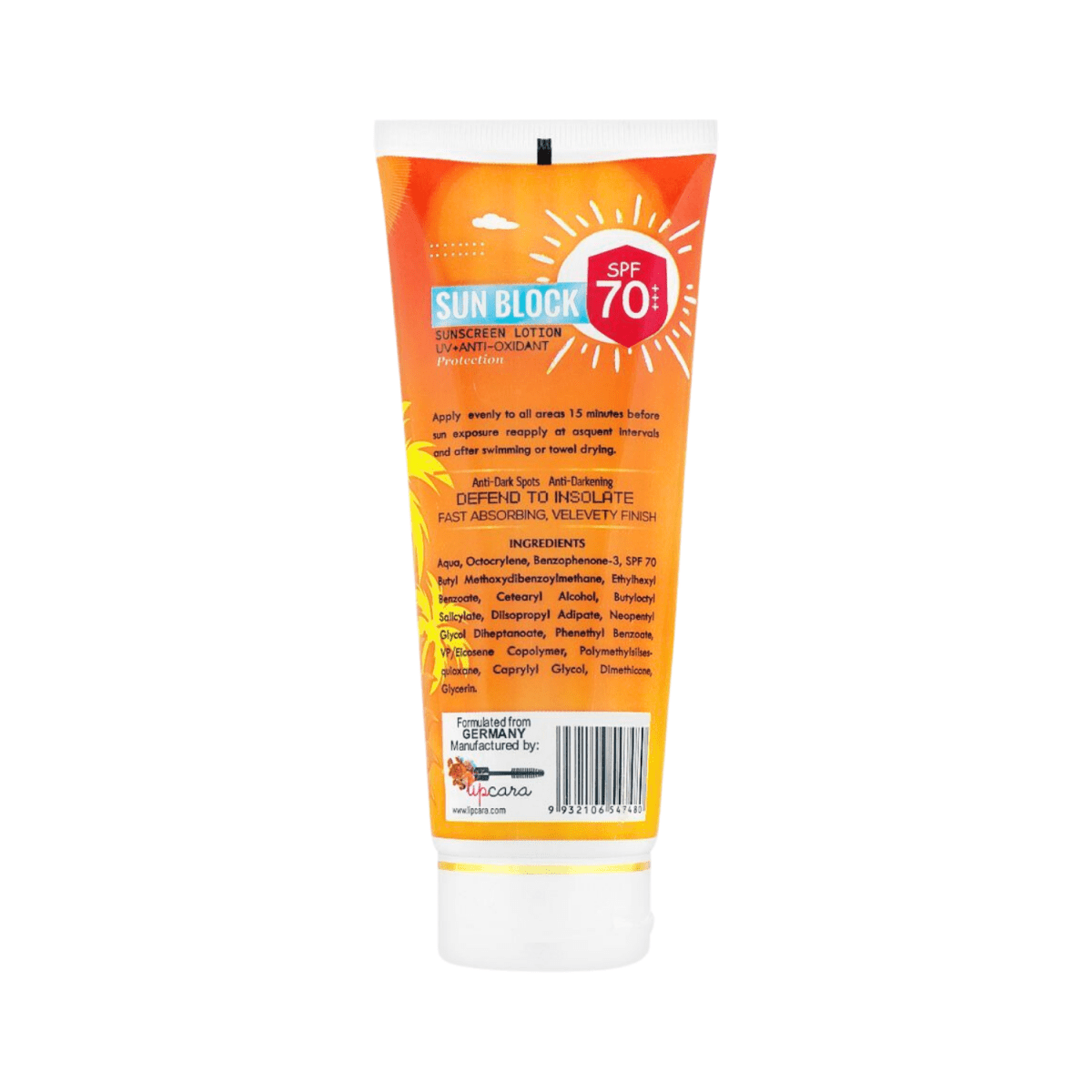 Derma Shine Sunblock SPF 70 200ml - Gift Point