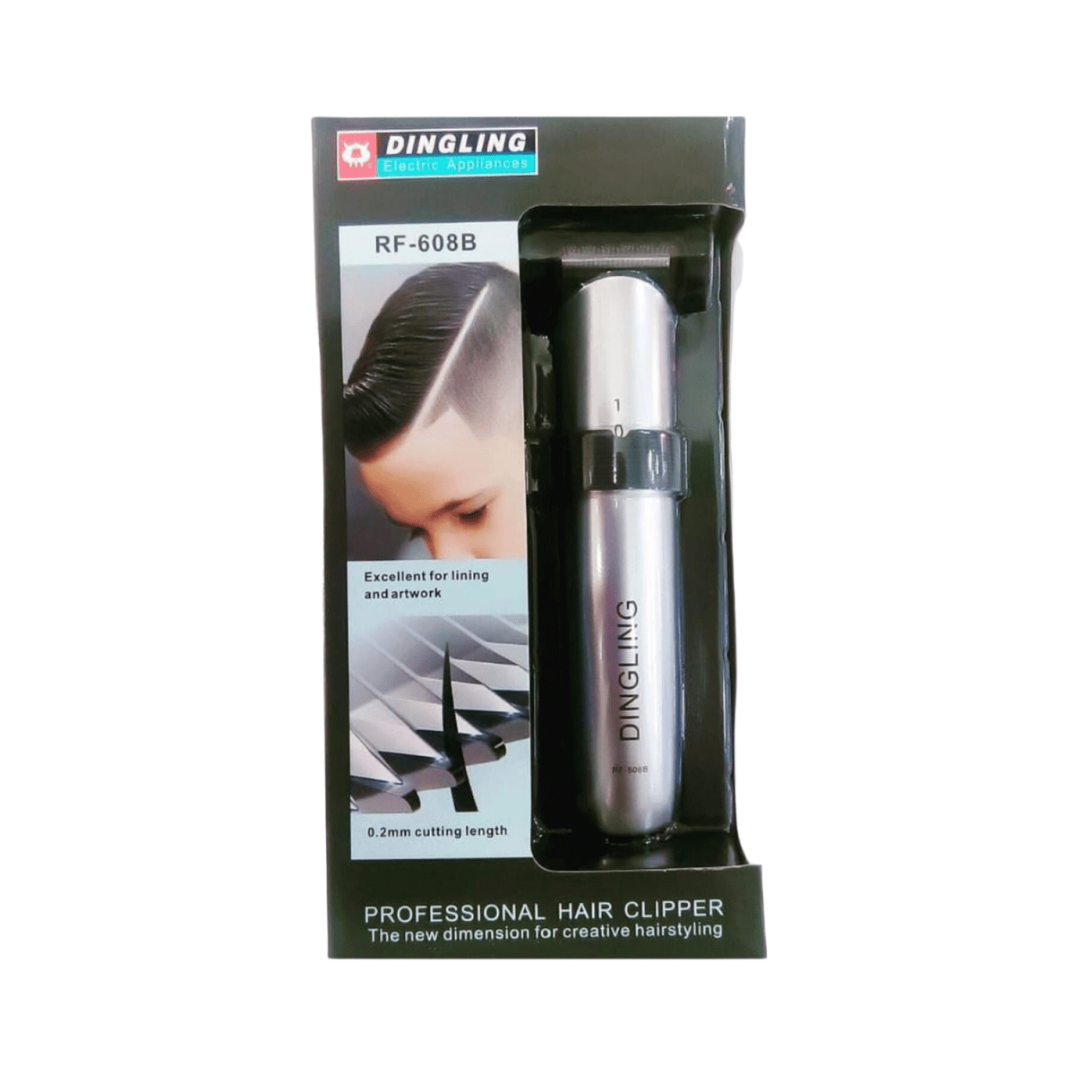 Dingling Original Machine Trimmer & Clipper with USB Charging Rf-608 B - Gift Point