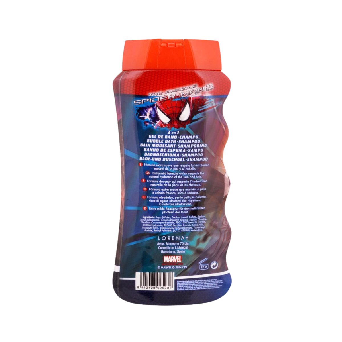 Disney SpiderMan Baby Bubble Bath Shampoo 475ml - Gift Point