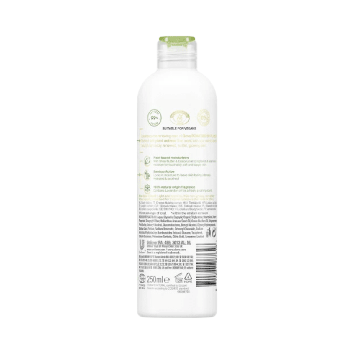 Dove Powered By Plants Body Lotion Certified Natural UK 250ml - Gift Point