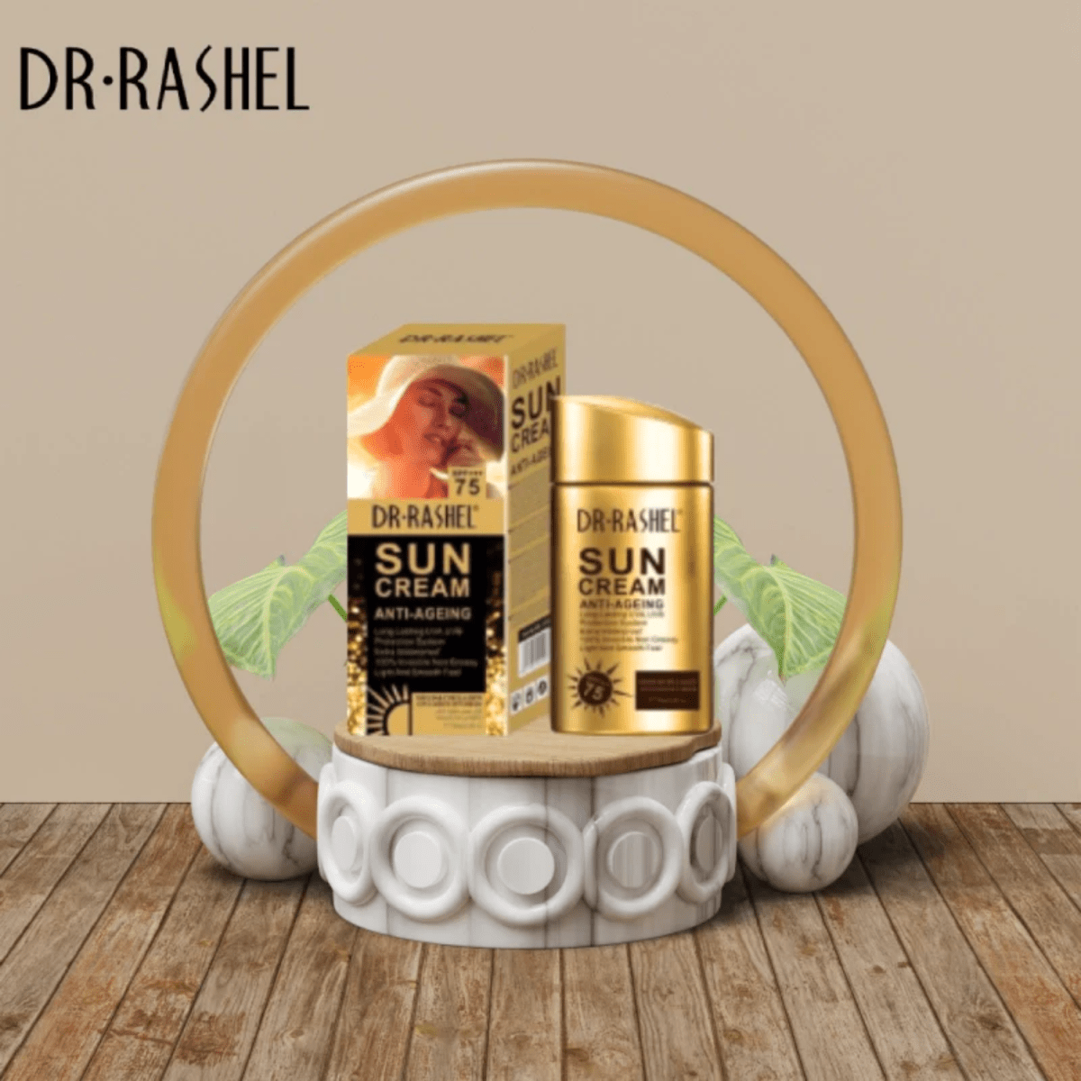 Dr Rashel Gold Collagen Sun Cream SPF 75 80g - Gift Point