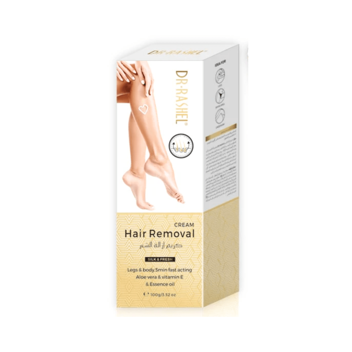Dr Rashel Hair Removal Cream Silk and Fresh 100g - Gift Point