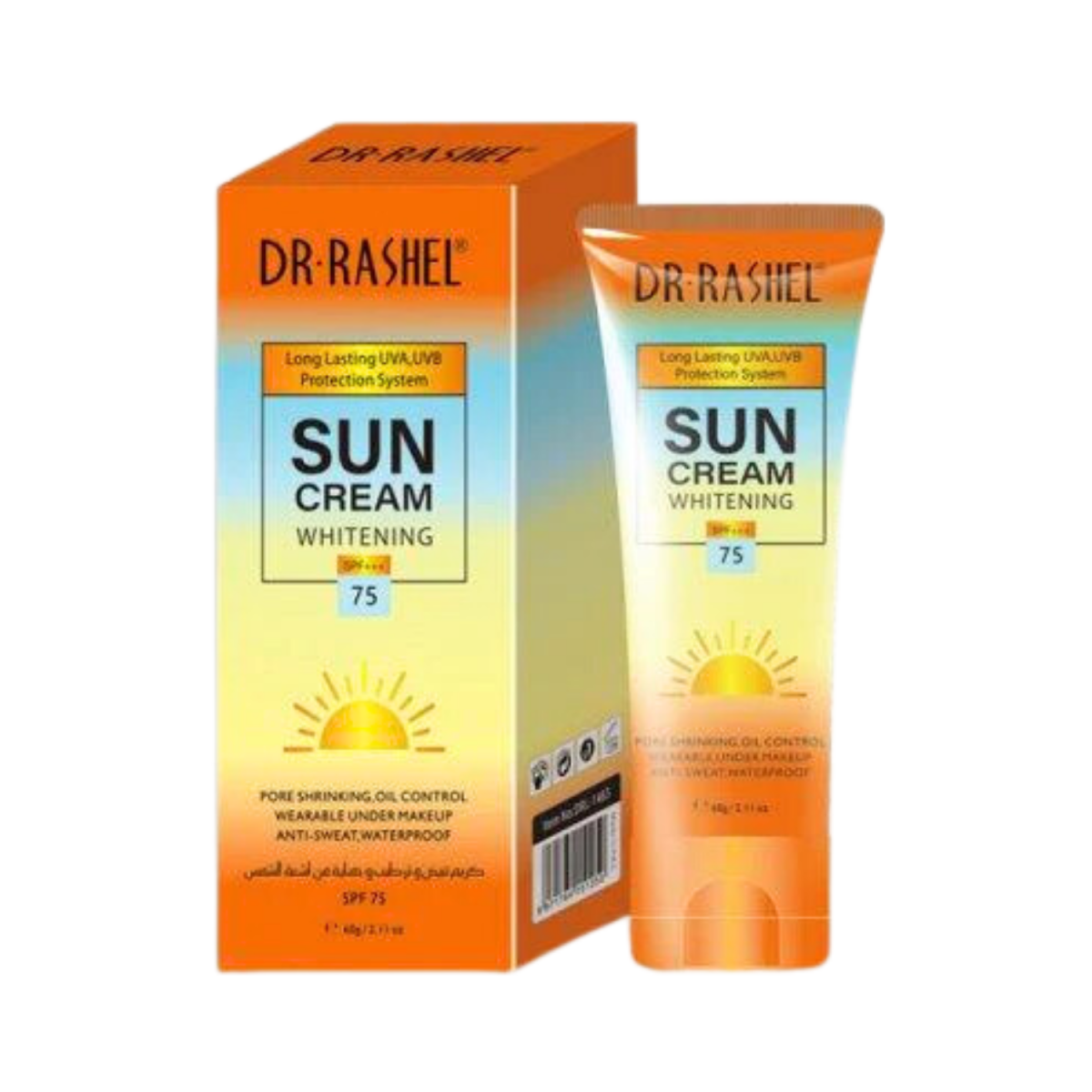 Dr. Rashel Sun Cream Whitening SPF 75, 60g - Gift Point